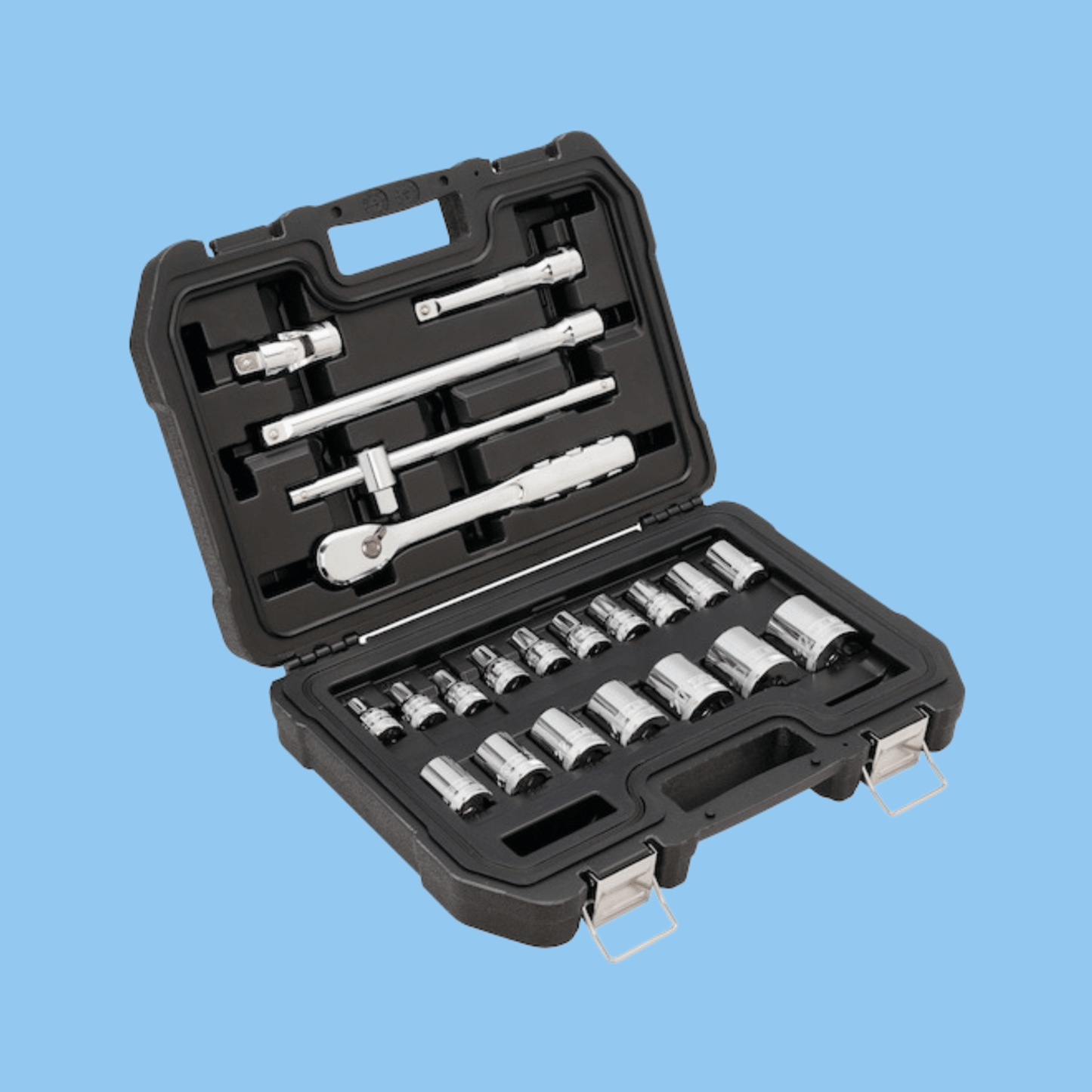 DeWalt DWMT19241-1 22 Piece Full Metric 1/2" Socket Set - Heena's Haven