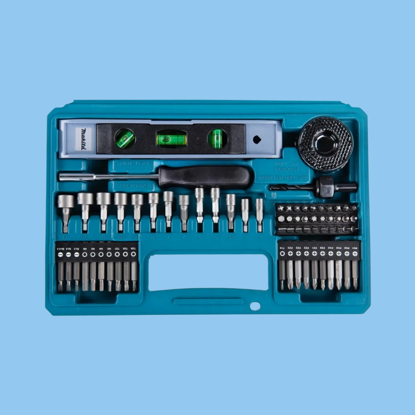 Makita Drill & Screw Bit Set W/Hard Case, E-10730 - Heena's Haven