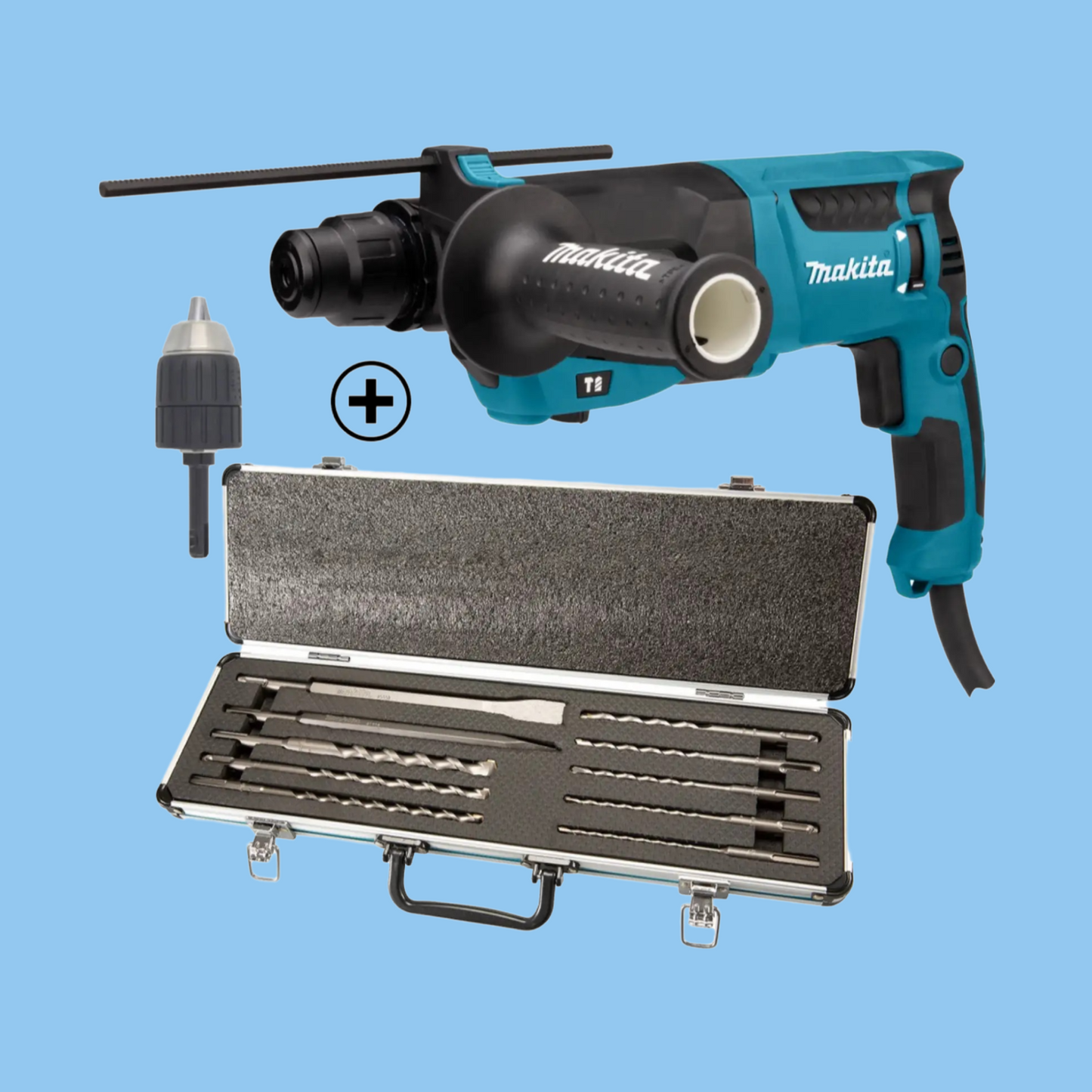 Makita Corded Rotary Hammer, HR2630X7 (800 W) - Heena's Haven