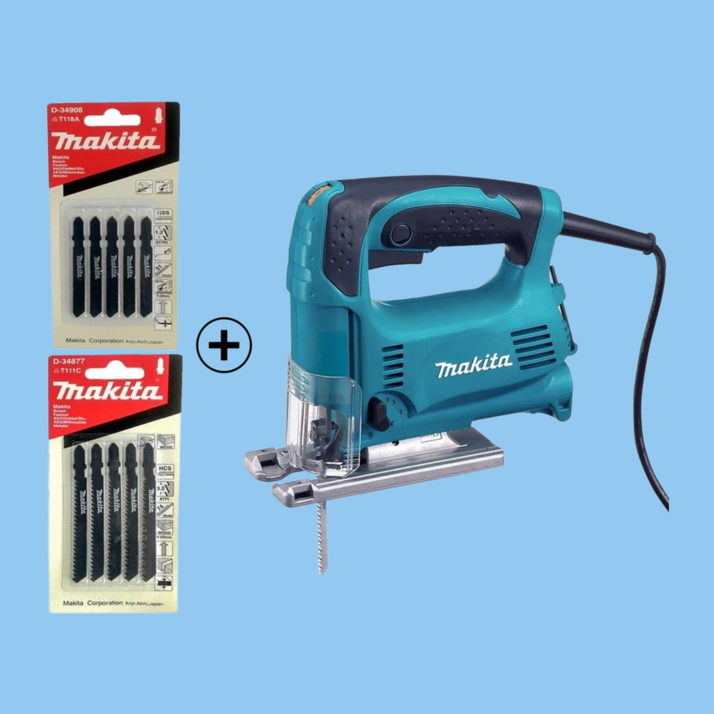 Makita Variable Speed Corded Jigsaw (450 W) - Heena's Haven