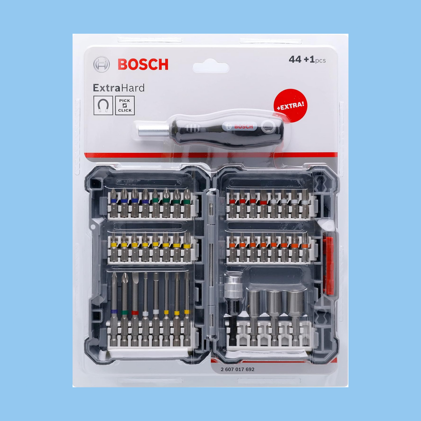 Bosch Professional, Screwdriver Bit Set, 44 Pc Bits - Heena's Haven