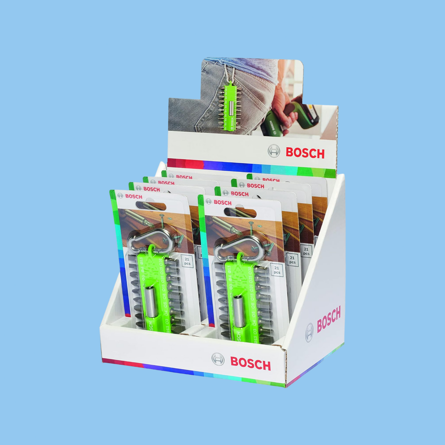 Bosch 8X SET 21PC Screw Set - Heena's Haven