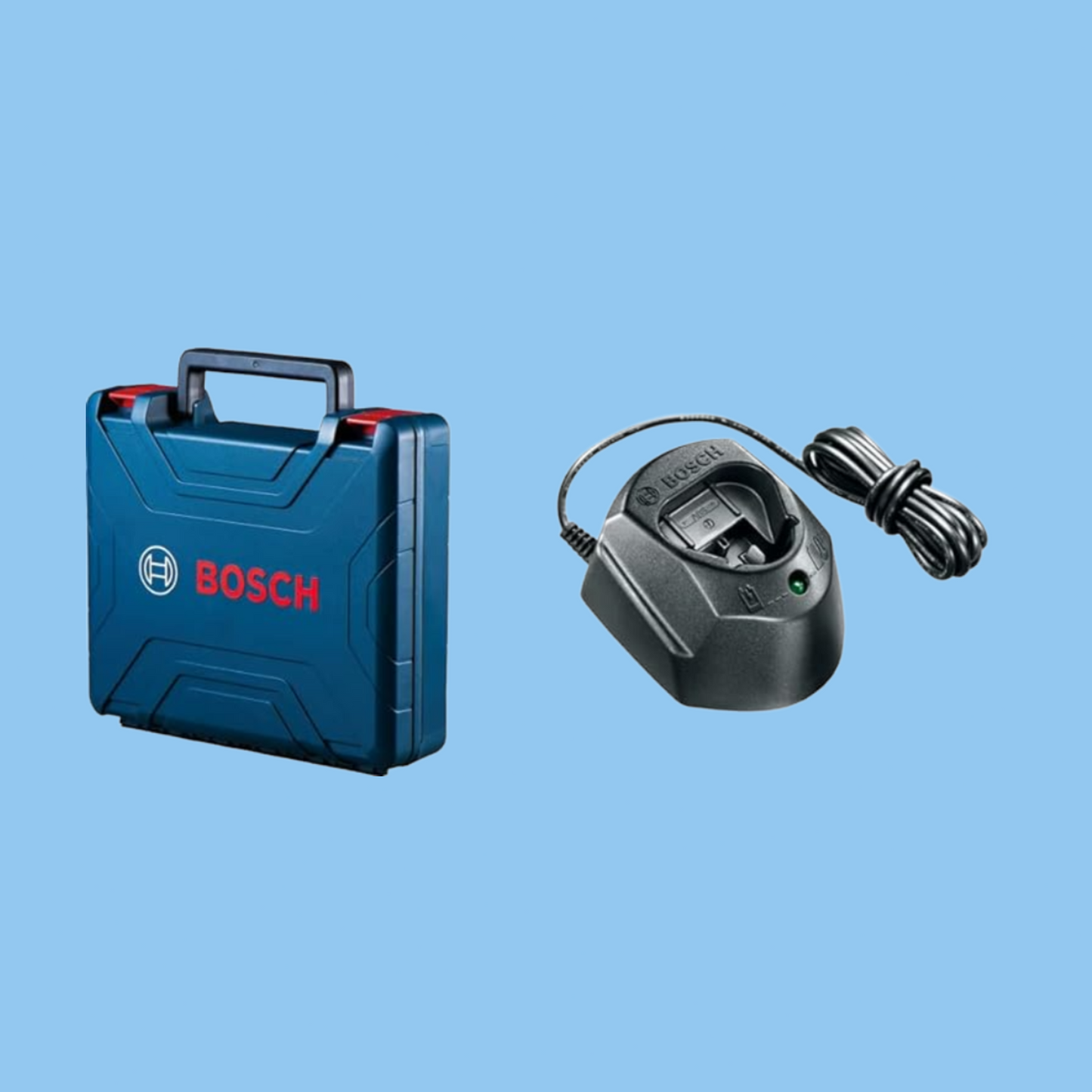 Bosch GSB 120-Li 2Ah Cordless Impact Drill, Battery, Charger & 23-Piece Set - Heena's Haven