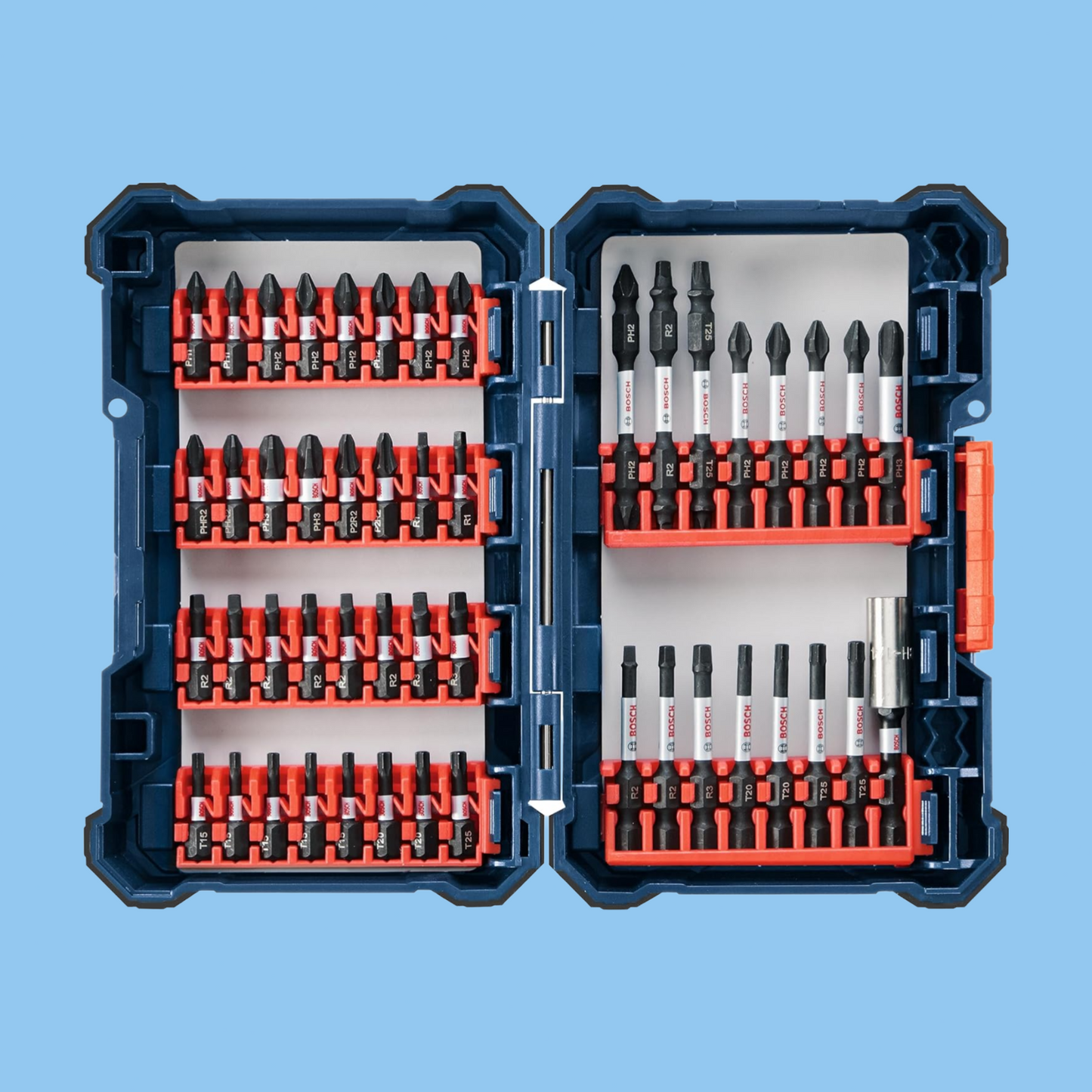 Bosch Sdms48 Impact Tough Screwdriving Set, 48-Piece Set - Heena's Haven
