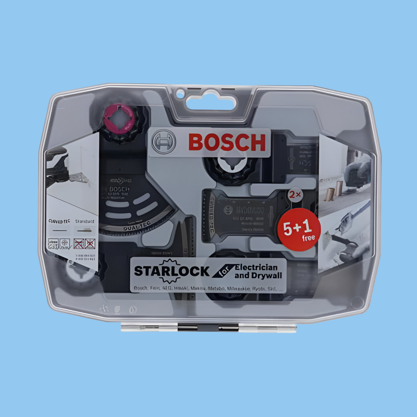 Bosch 6-Piece Starlock Plunge-Cutting Blade Set for Electricians & Drywall - Heena's Haven