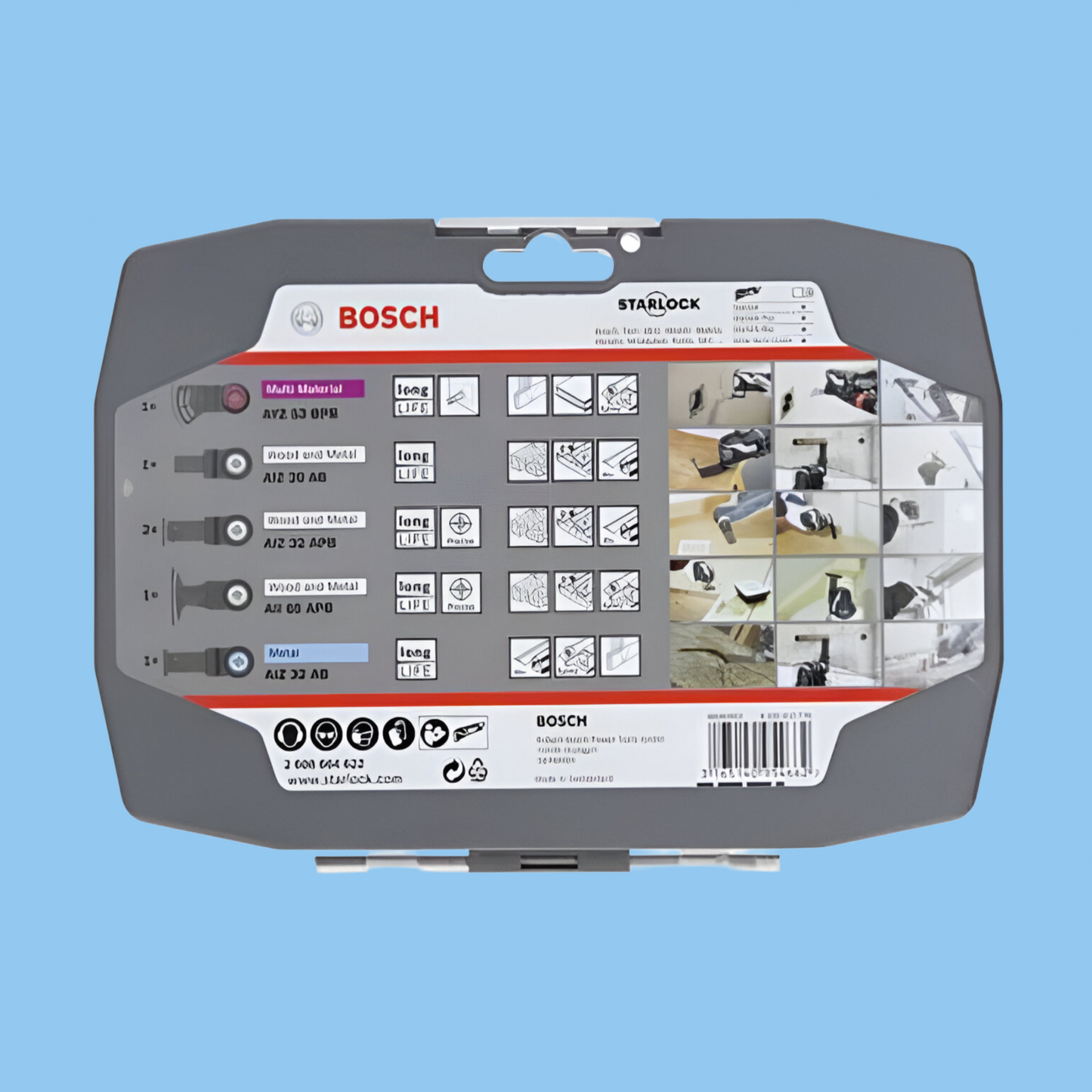 Bosch 6-Piece Starlock Plunge-Cutting Blade Set for Electricians & Drywall - Heena's Haven