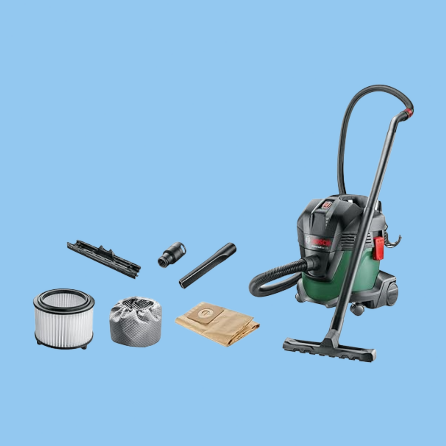 Bosch Universalvac 15 Wet And Dry Vacuum Cleaner With Blowing Function - Heena's Haven