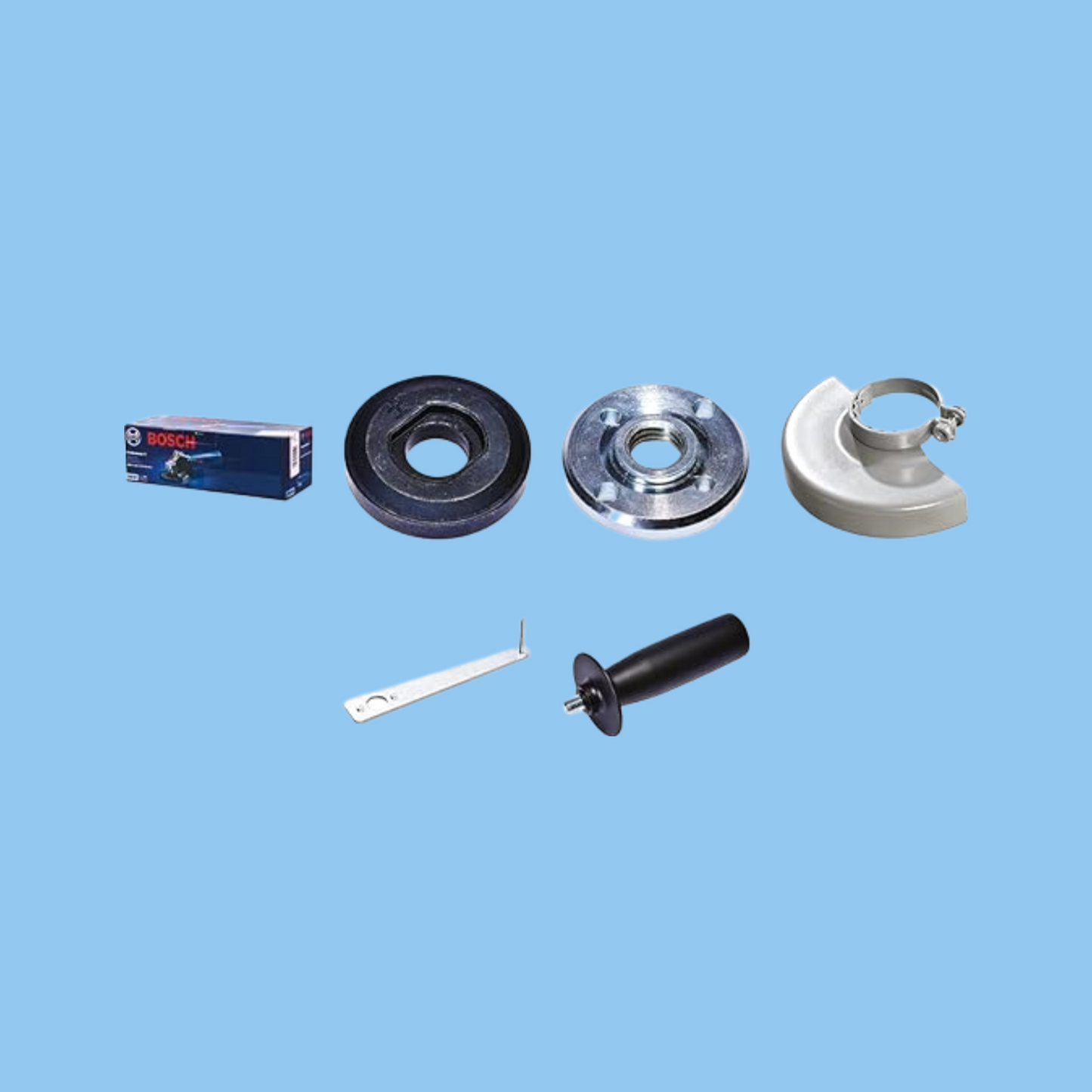 Bosch GWS 9-115 CN Angle Grinder, Blue - Heena's Haven