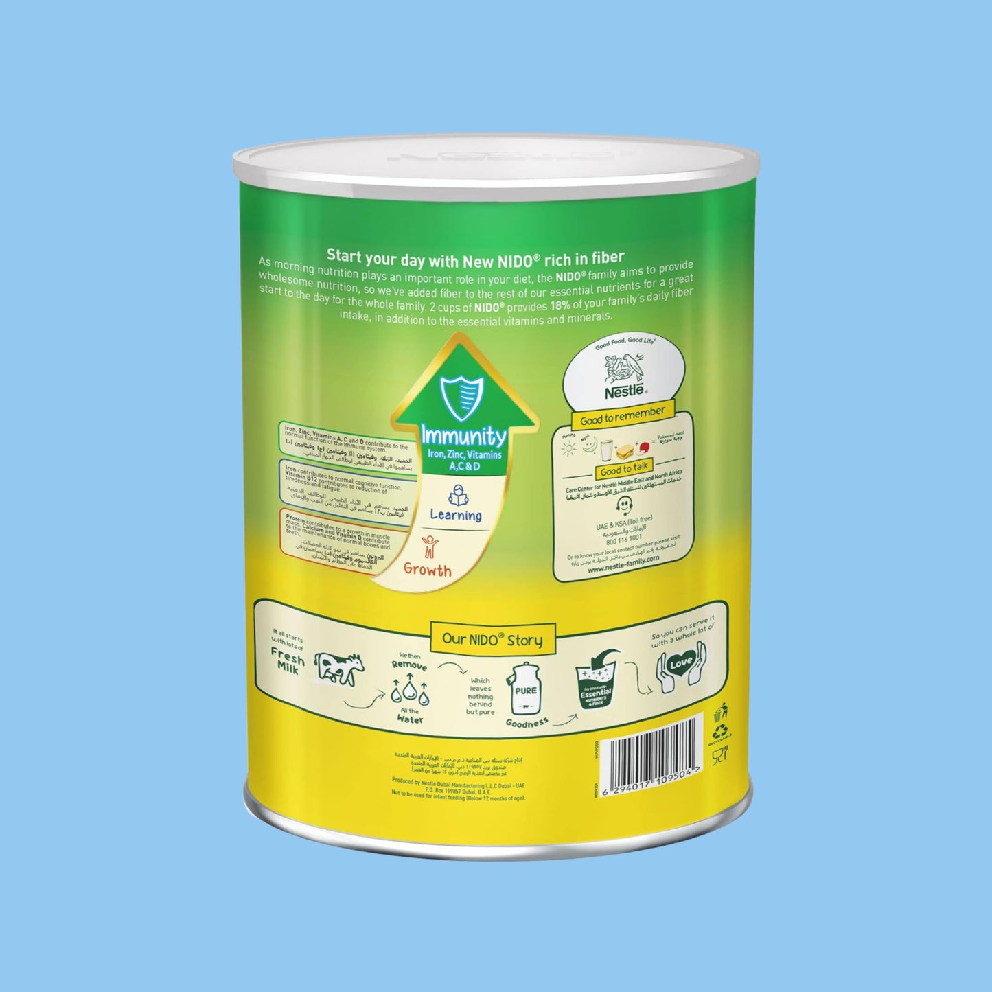 Nido Fortified Milk Powder 24x400gm - Heena's Haven