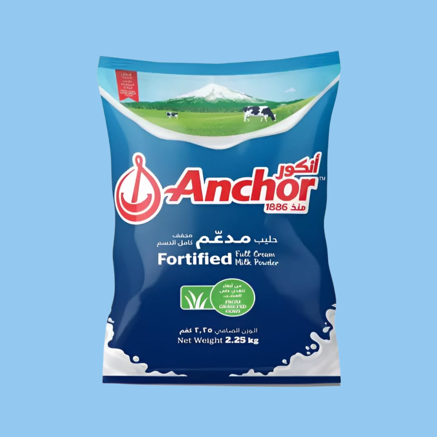 Anchor Fortified Full Cream Milk Powder Pouch 6x2.25 kg - Heena's Haven