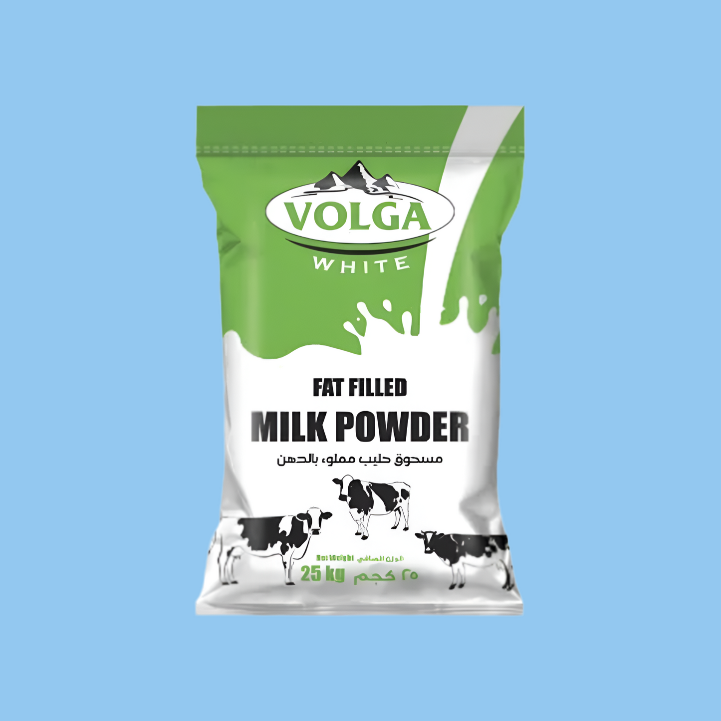 Volga White Milk Powder 25 kg - Heena's Haven