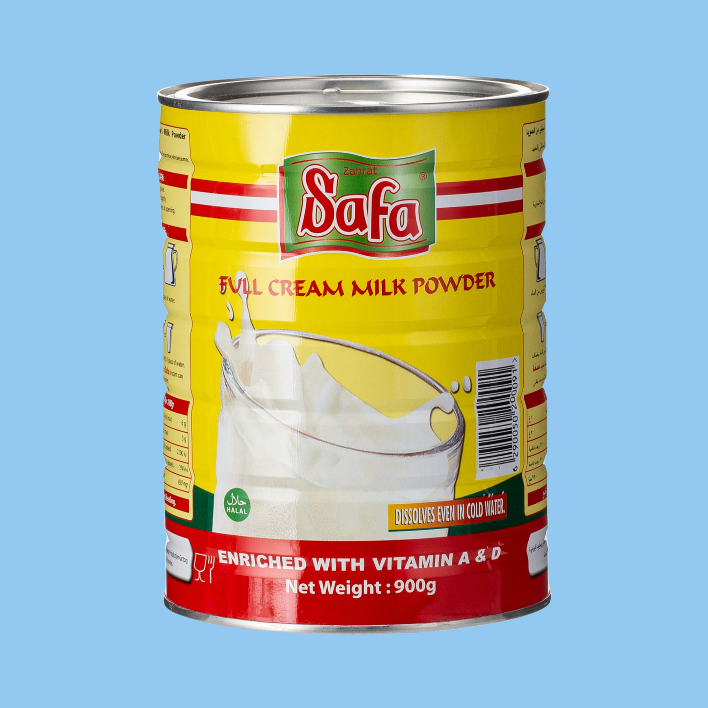 Safa Milk Powder Tin 12x900g - Heena's Haven