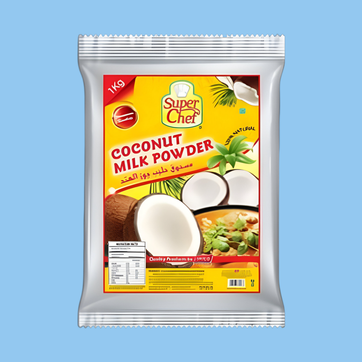 Super Chef Coconut Milk Powder, 1 Kg x 12 - Heena's Haven