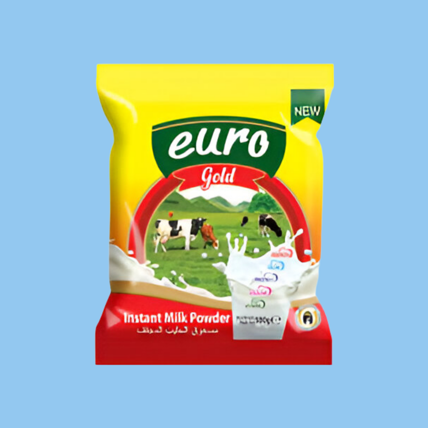 Euro Instant Milk Powder Pouch 900g x 12 - Heena's Haven