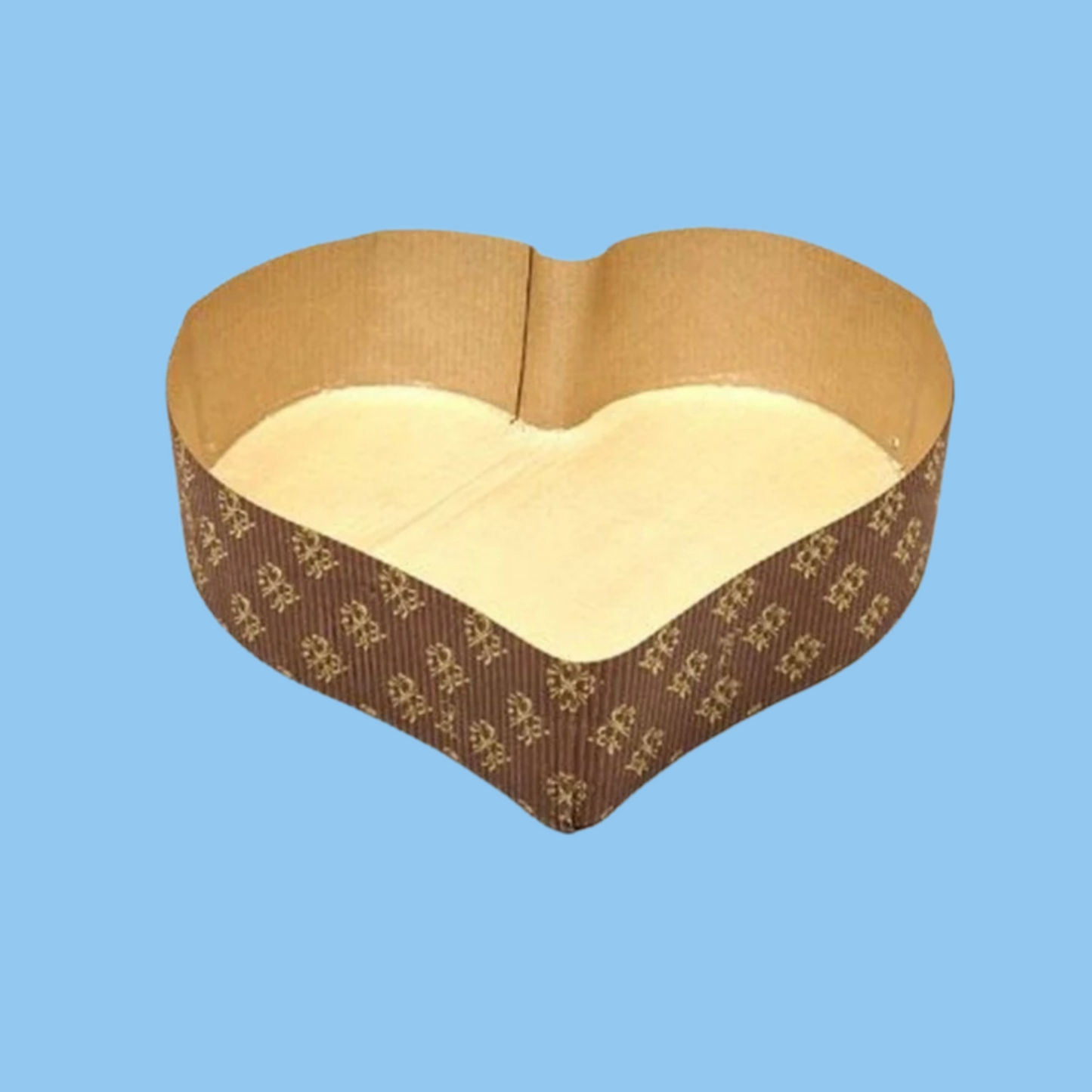 Heena's Haven Baking Mold Heart Shape 13x3 cm |300 Pieces - Heena's Haven
