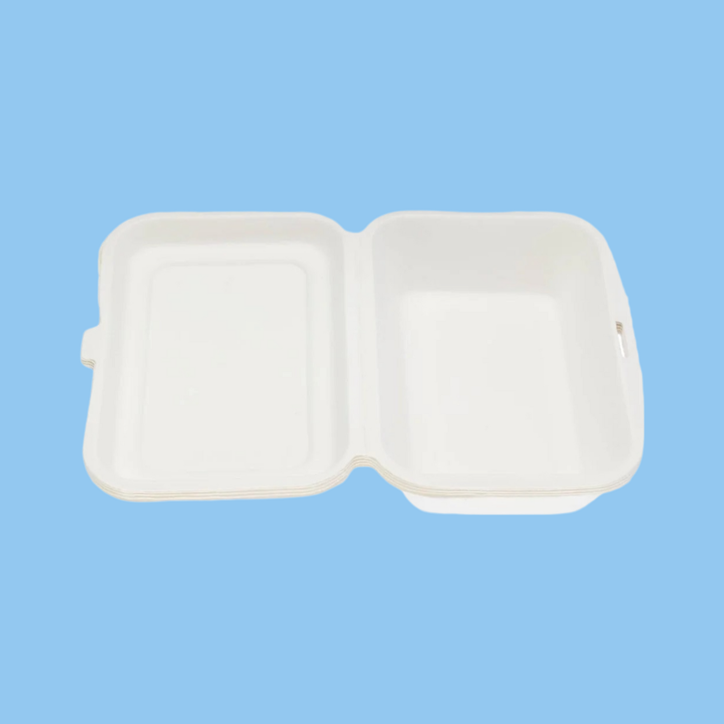 Heena's Haven Bio-Degradable Hinged Container 6x4 Inch 1000 Pieces - Heena's Haven