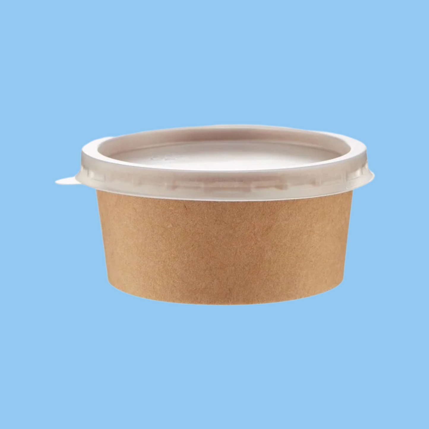 Heena's Haven Kraft Paper Portion Cups with Lid - Heena's Haven