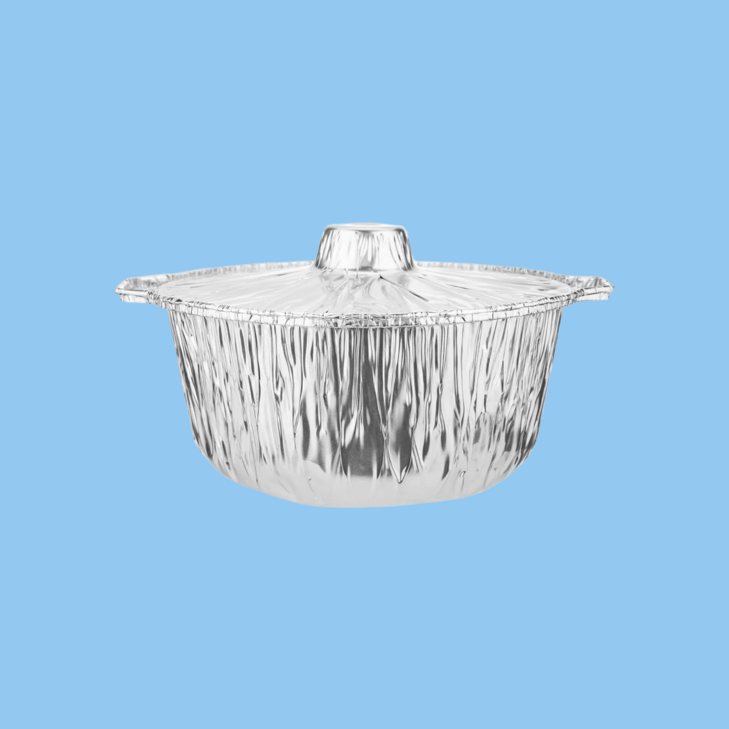 Heena's Haven Round Aluminium Pot Container With Lid - Heena's Haven