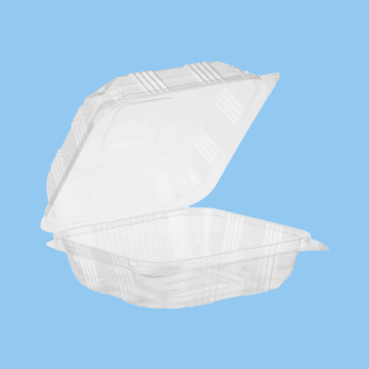 Heena's Haven Clear Square Hinged Box - Heena's Haven
