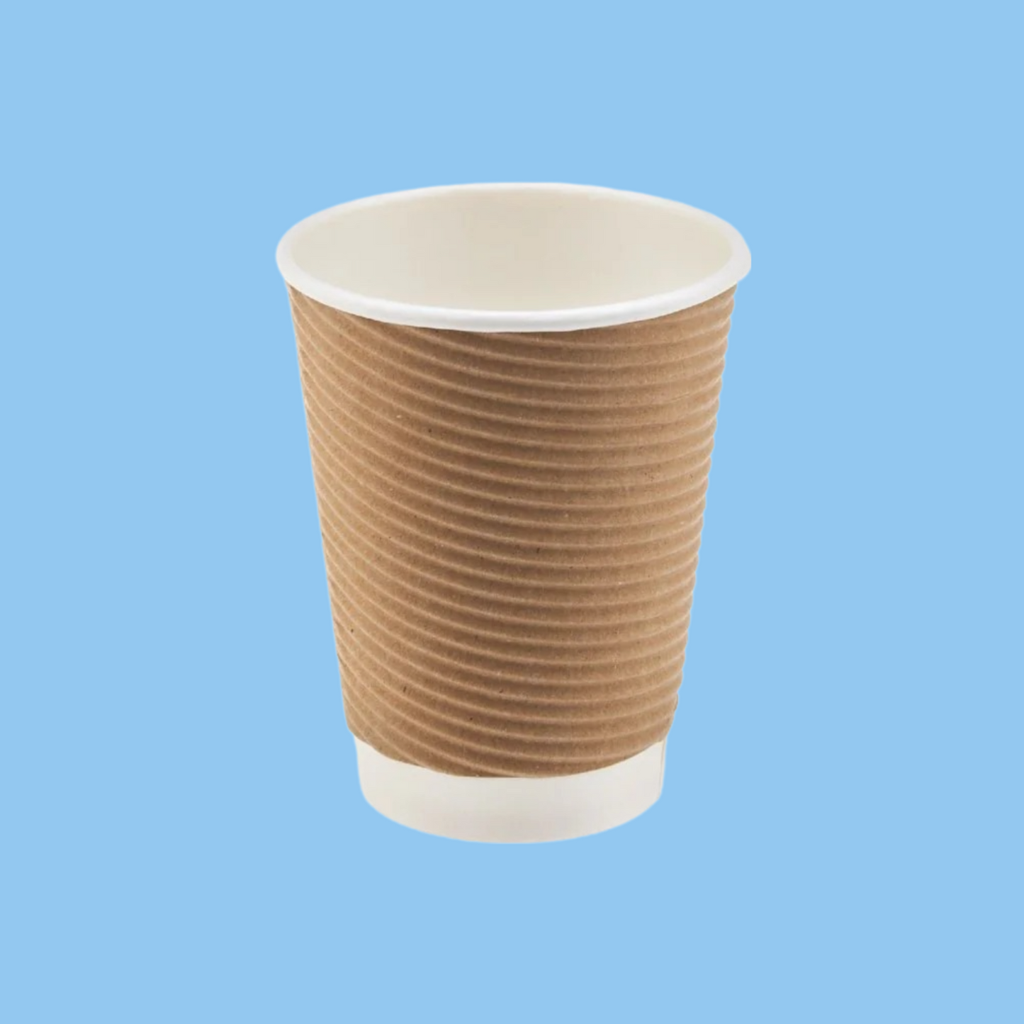 Heena's Haven Kraft Round Ripple Paper Cups - Heena's Haven
