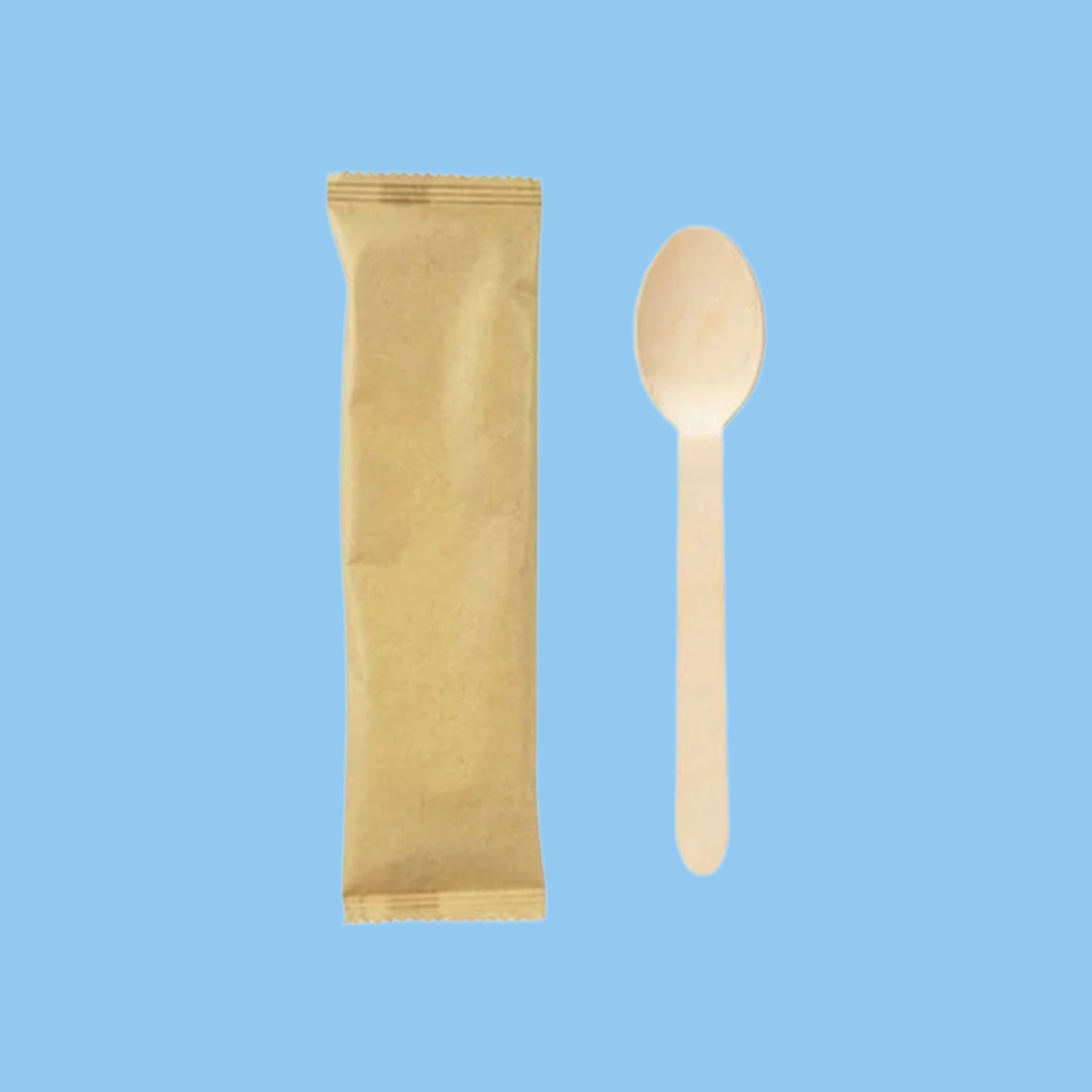 Heena's Haven Wooden Spoon Individually Wrapped 500 Pieces - Heena's Haven