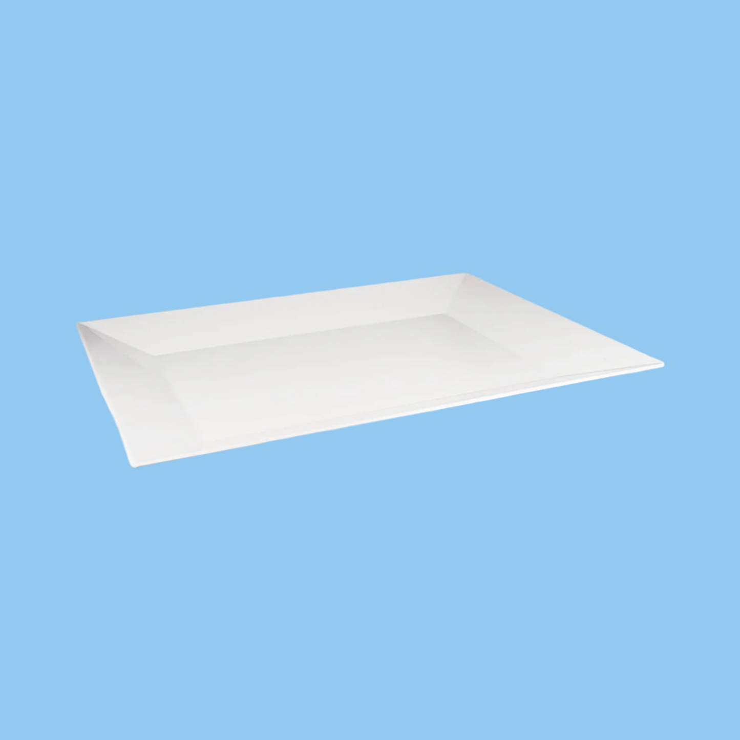 Heena's Haven White Square Plate 61 cm - Heena's Haven