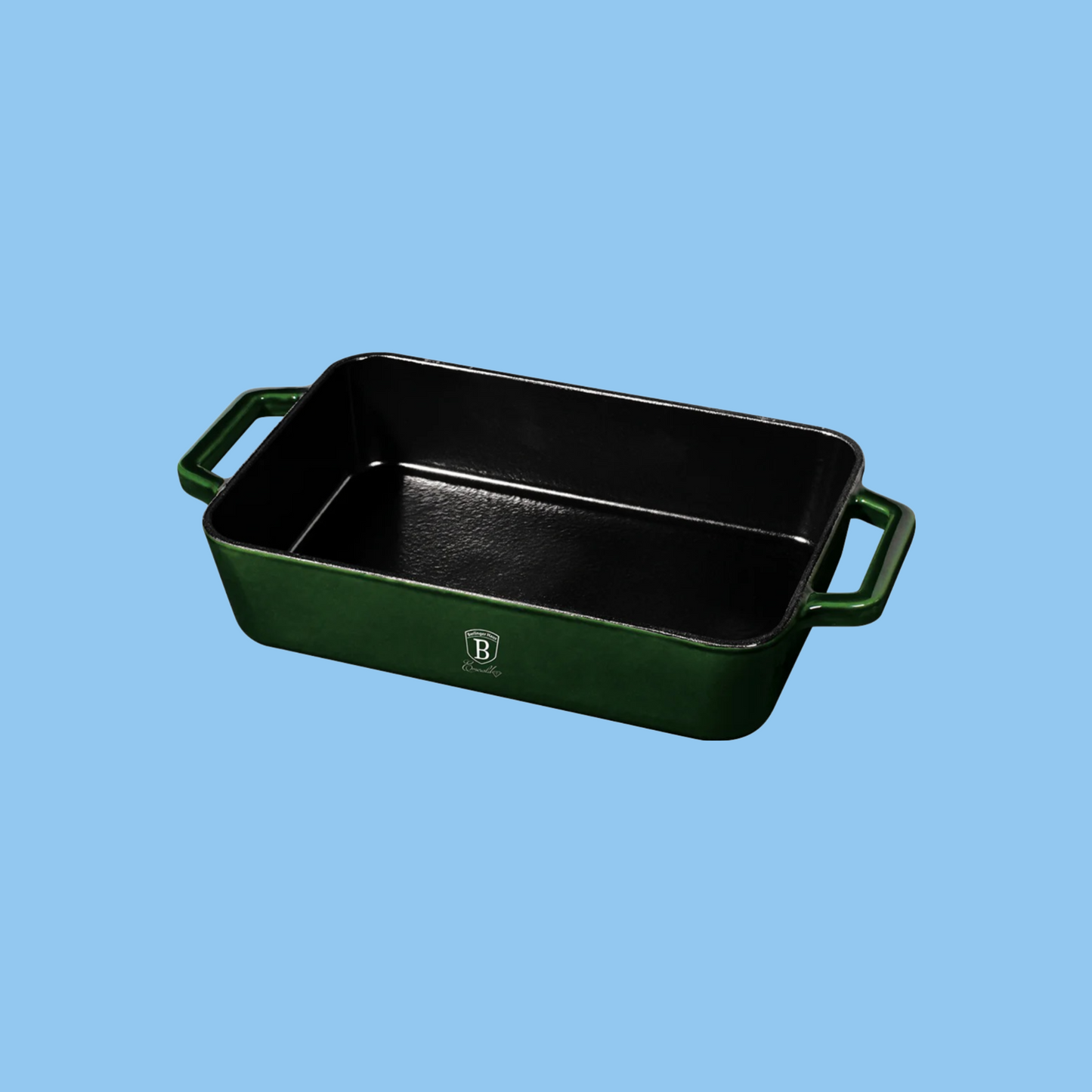 Heena's Haven Emerald Cast Iron Roaster 30 cm - Heena's Haven