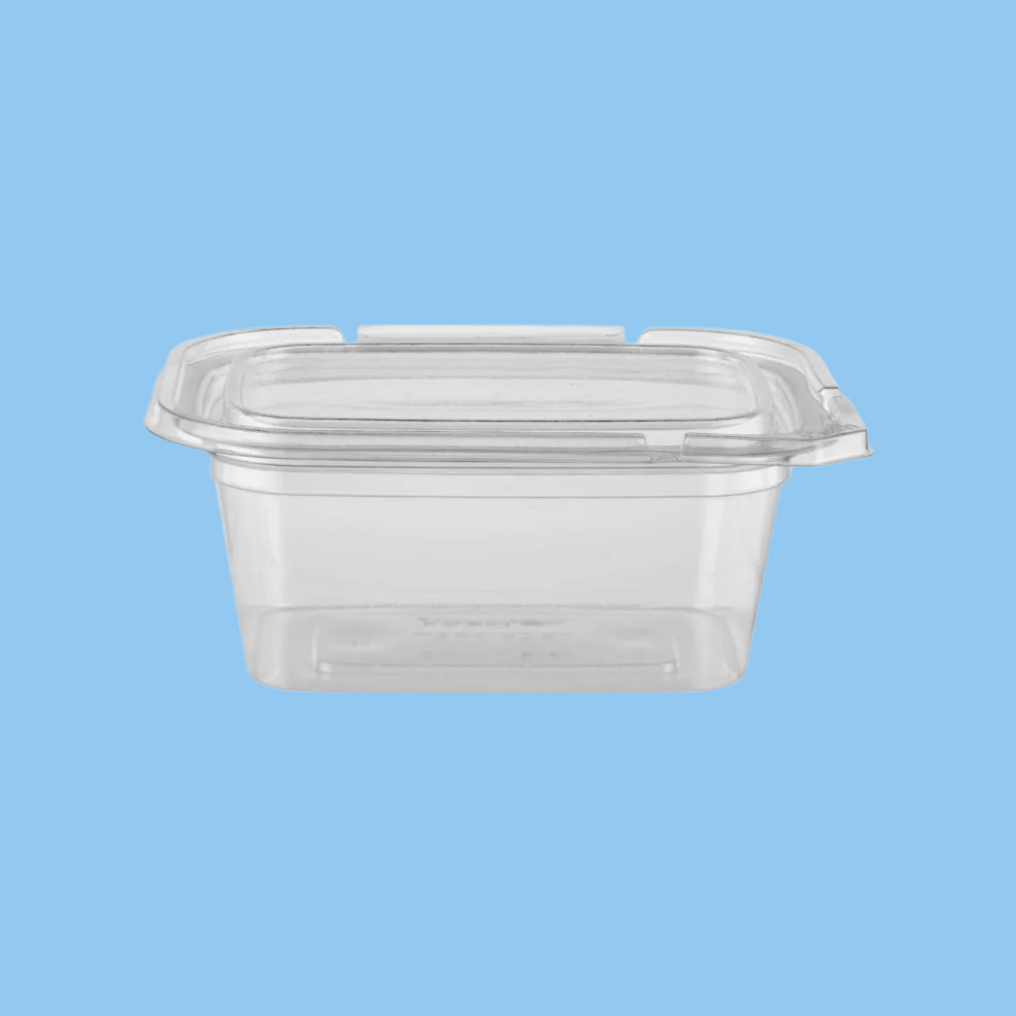 Heena's Haven Tamper Evident Square Clear PET Container - Heena's Haven