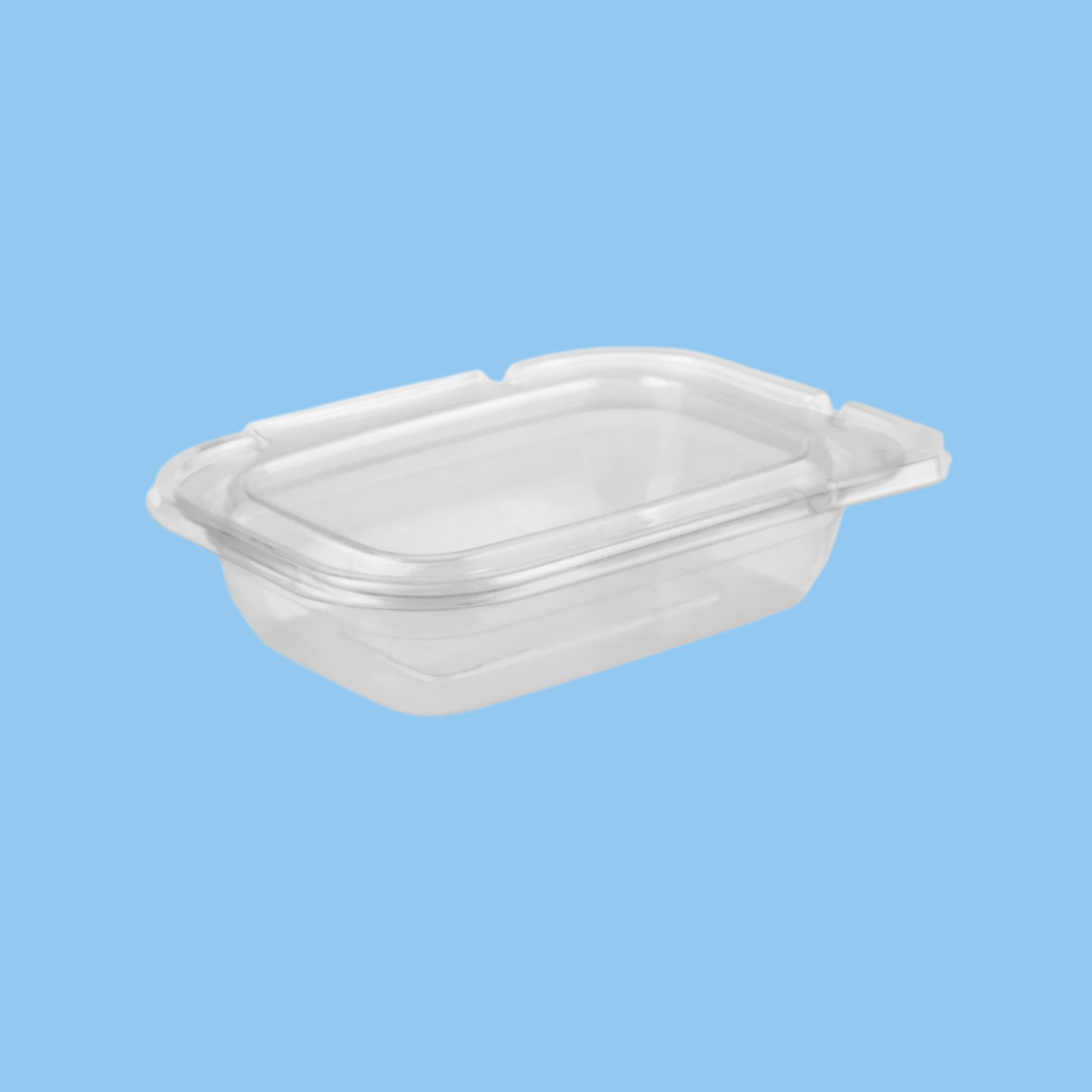 Heena's Haven Tamper Evident Square Clear PET Container - Heena's Haven