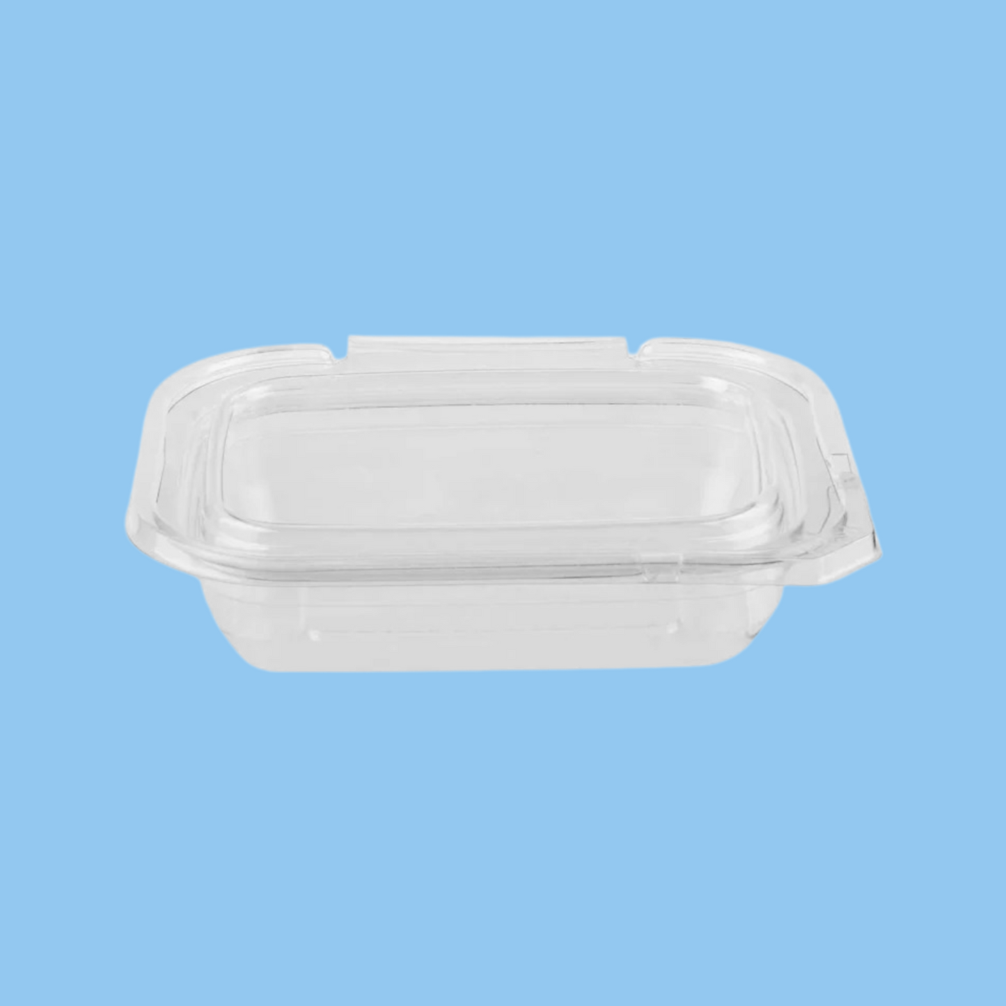 Heena's Haven Tamper Evident Square Clear PET Container - Heena's Haven