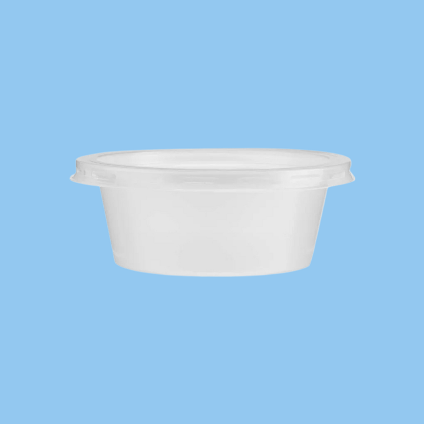 Heena's Haven PS Plastic Portion Cup With Lid - Heena's Haven