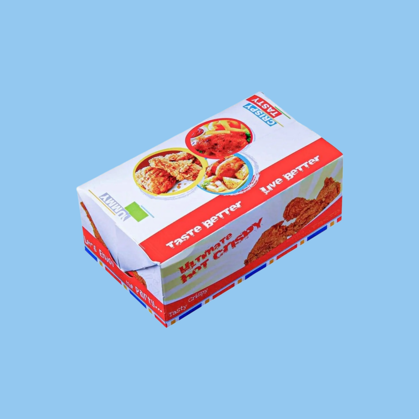 Heena's Haven Paper Dinner Box With PP Lining 250 Pieces - Heena's Haven