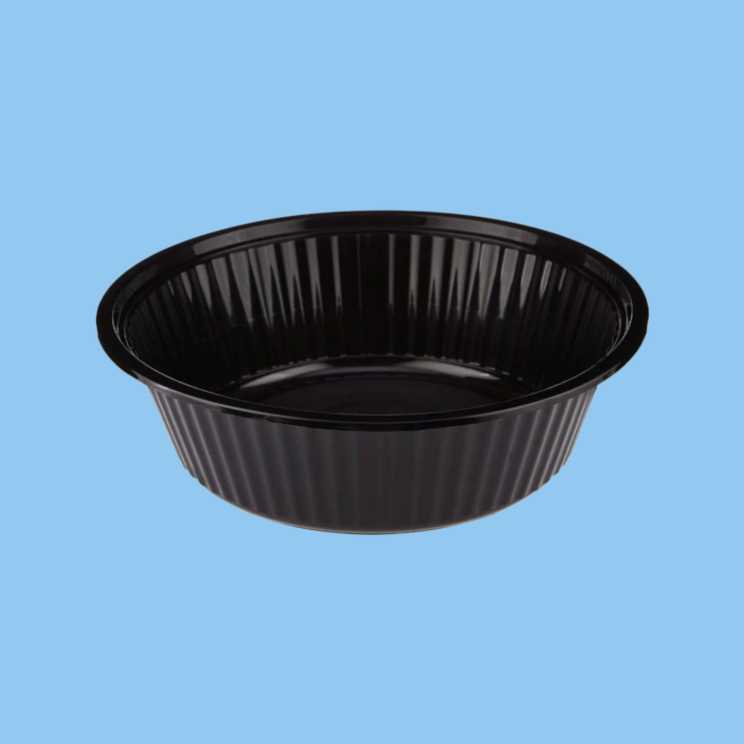 Heena's Haven Black Base Heavy Duty Round Container 32 Oz 300 Pieces - Heena's Haven