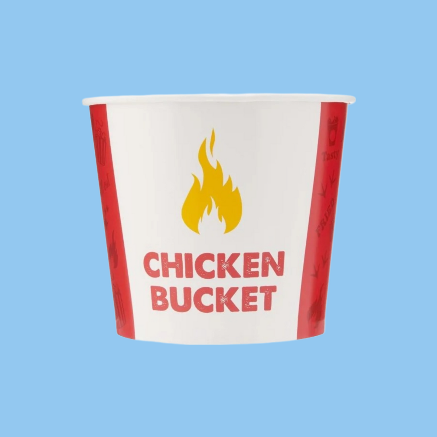 Heena's Haven Chicken Bucket With Lid 100 Pieces - Heena's Haven