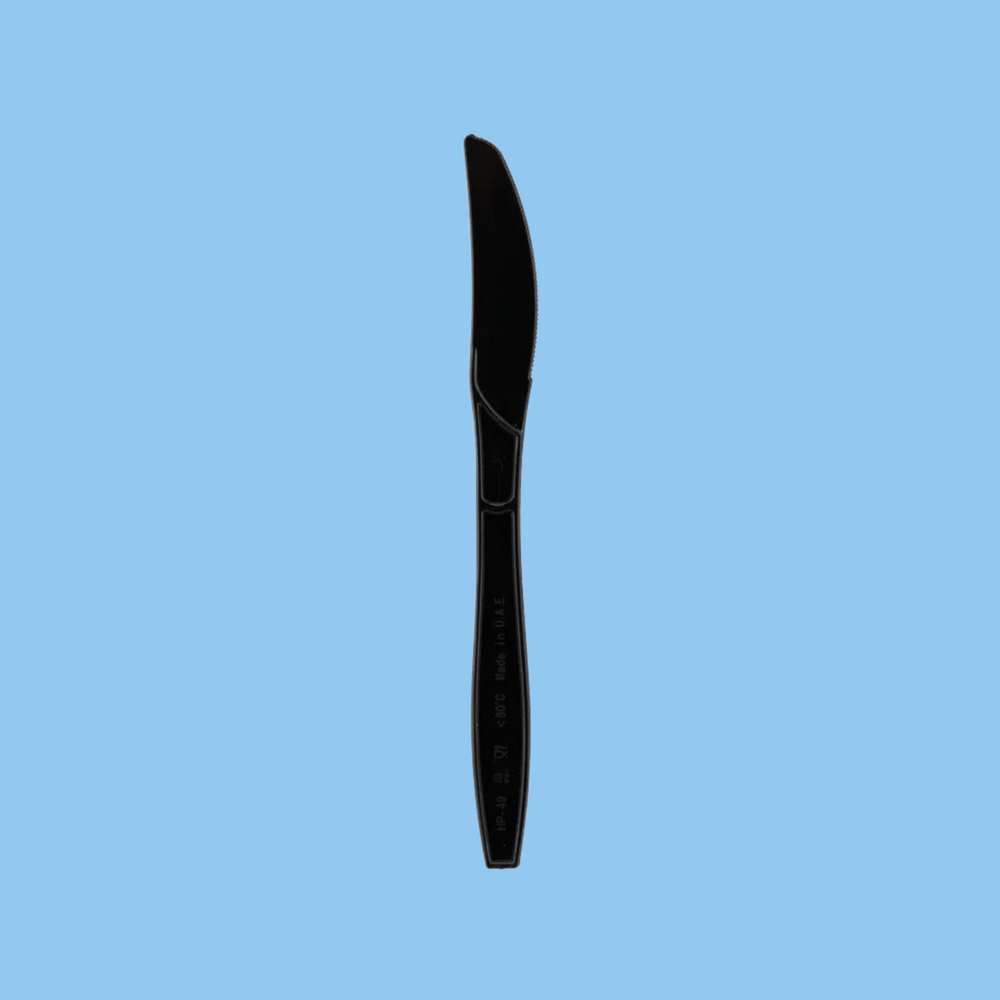 Heena's Haven Heavy Duty Knife Black Plastic Individually Wrap 500 Pieces - Heena's Haven