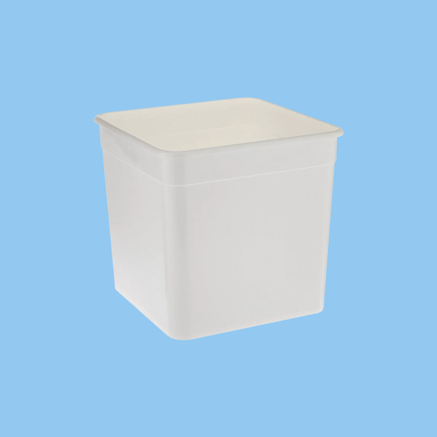 Heena's Haven White Plastic 4 Litre Pail 100 Pieces - Heena's Haven