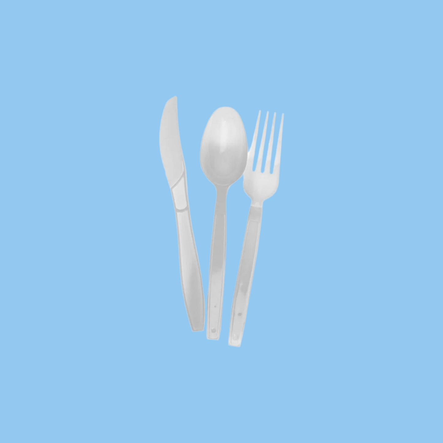 Heena's Haven Normal Cutlery Set (Spoon/Fork/Knife/Napkin) 500 Pieces - Heena's Haven