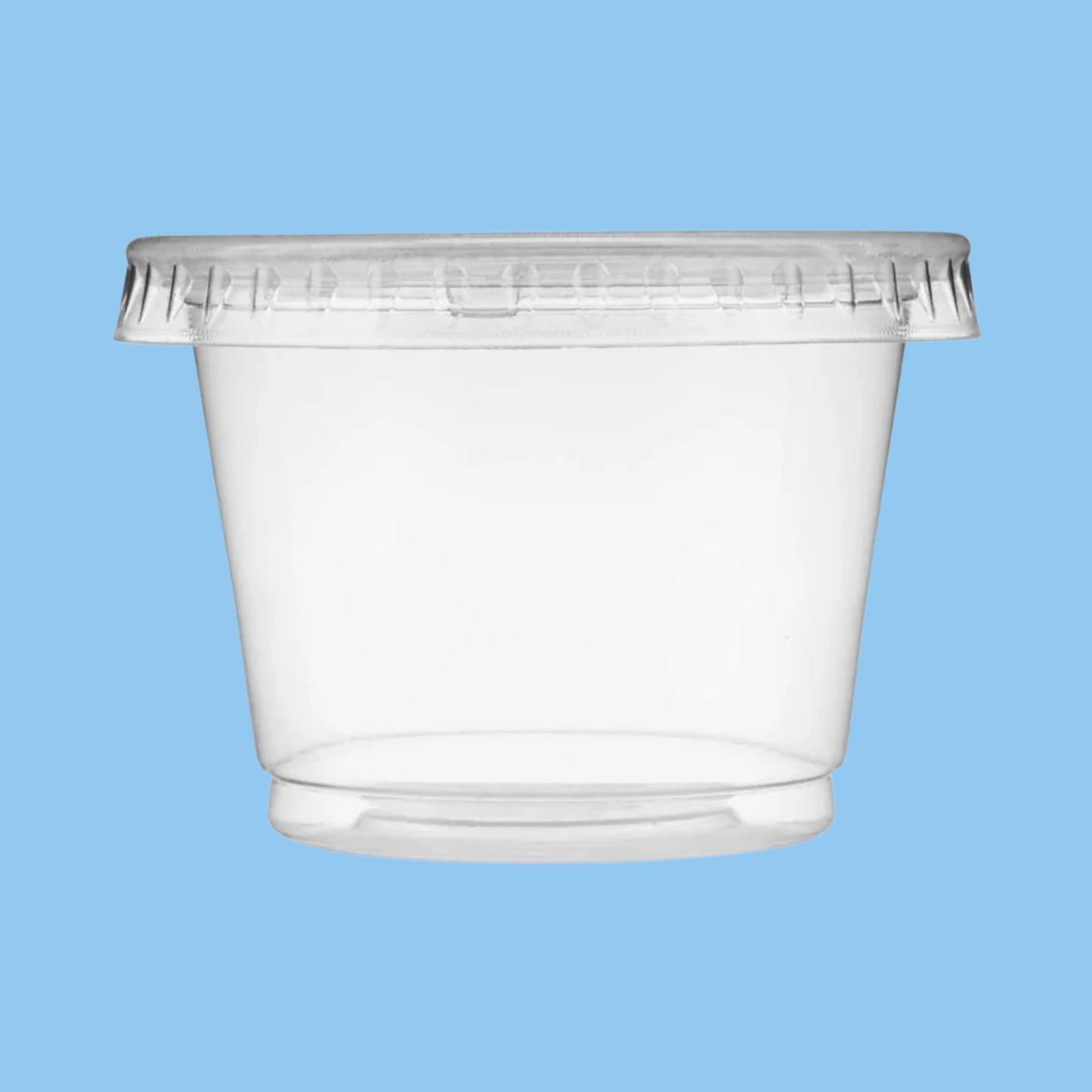 Heena's Haven PP Clear Portion Cup with Lid - Heena's Haven
