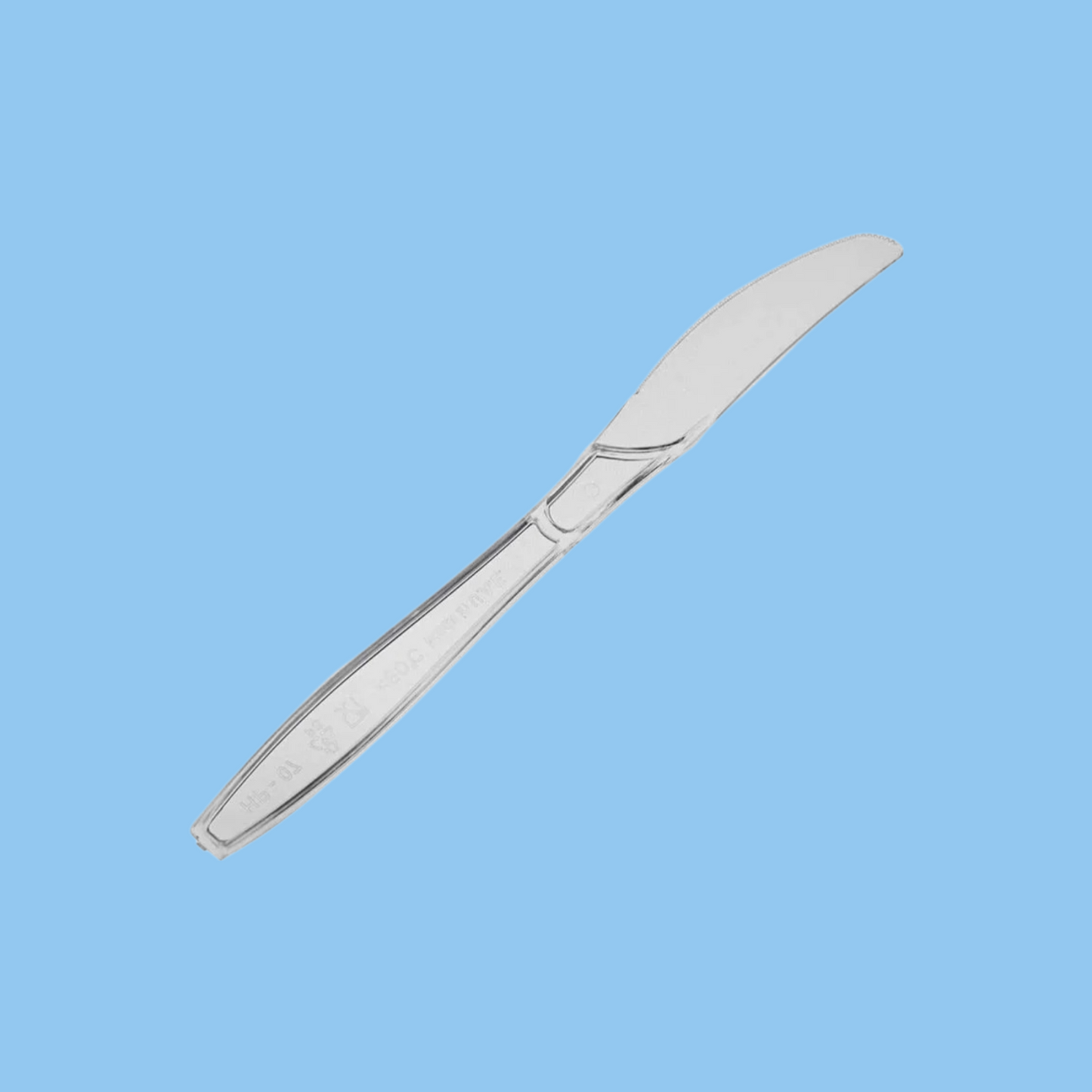 Heena's Haven Plastic Heavy Duty Clear Knife 1000 Pieces - Heena's Haven