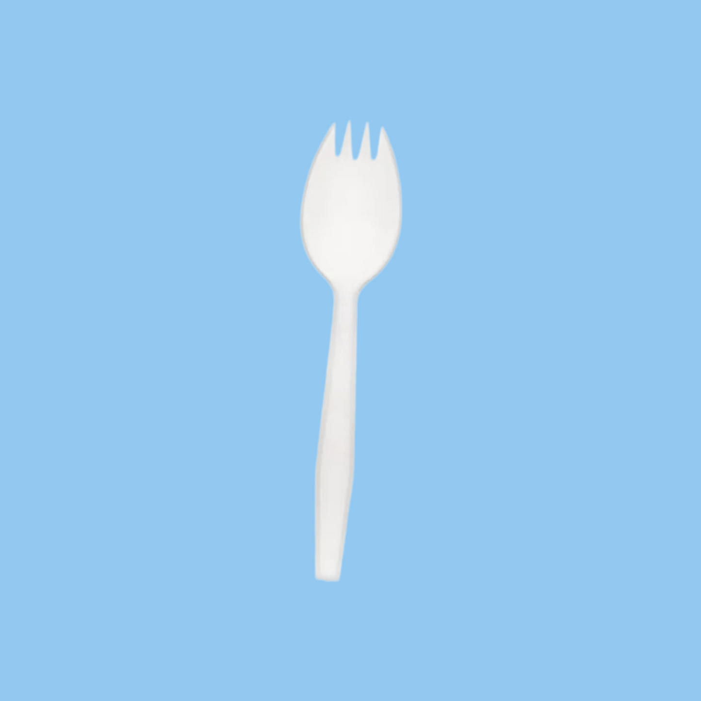 Heena's Haven Plastic White Spork 2000 Pieces - Heena's Haven