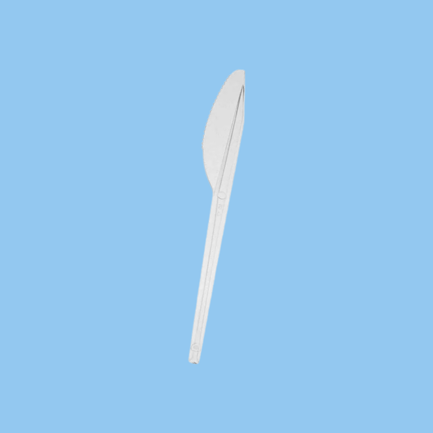 Heena's Haven Plastic Clear Normal Knife 2000 Pieces - Heena's Haven