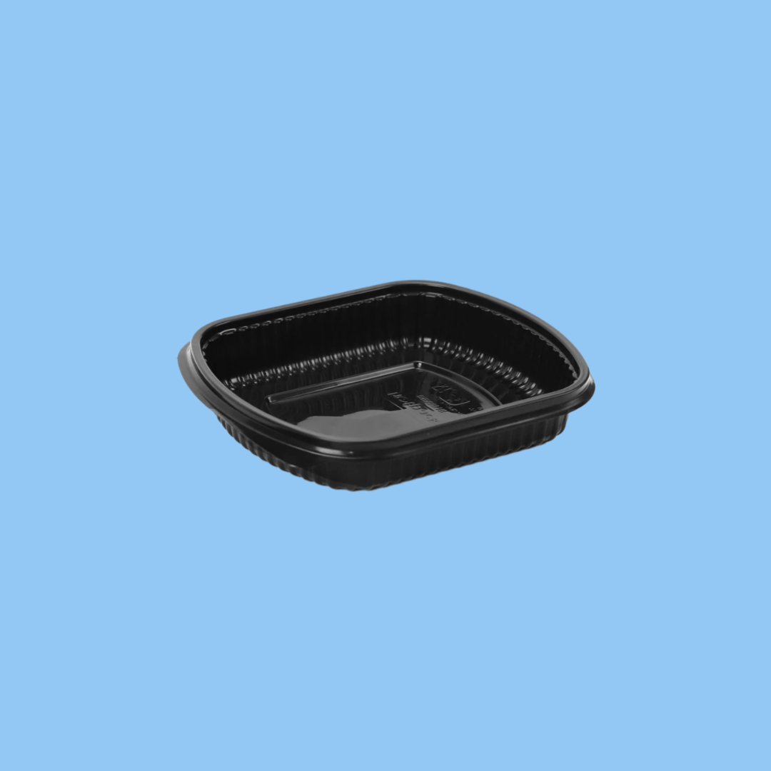 Heena's Haven Black Base Rectangular Container 250 Pieces - Heena's Haven