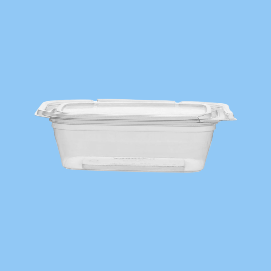 Heena's Haven Hinged Square Deli Clear Pet Container - Heena's Haven