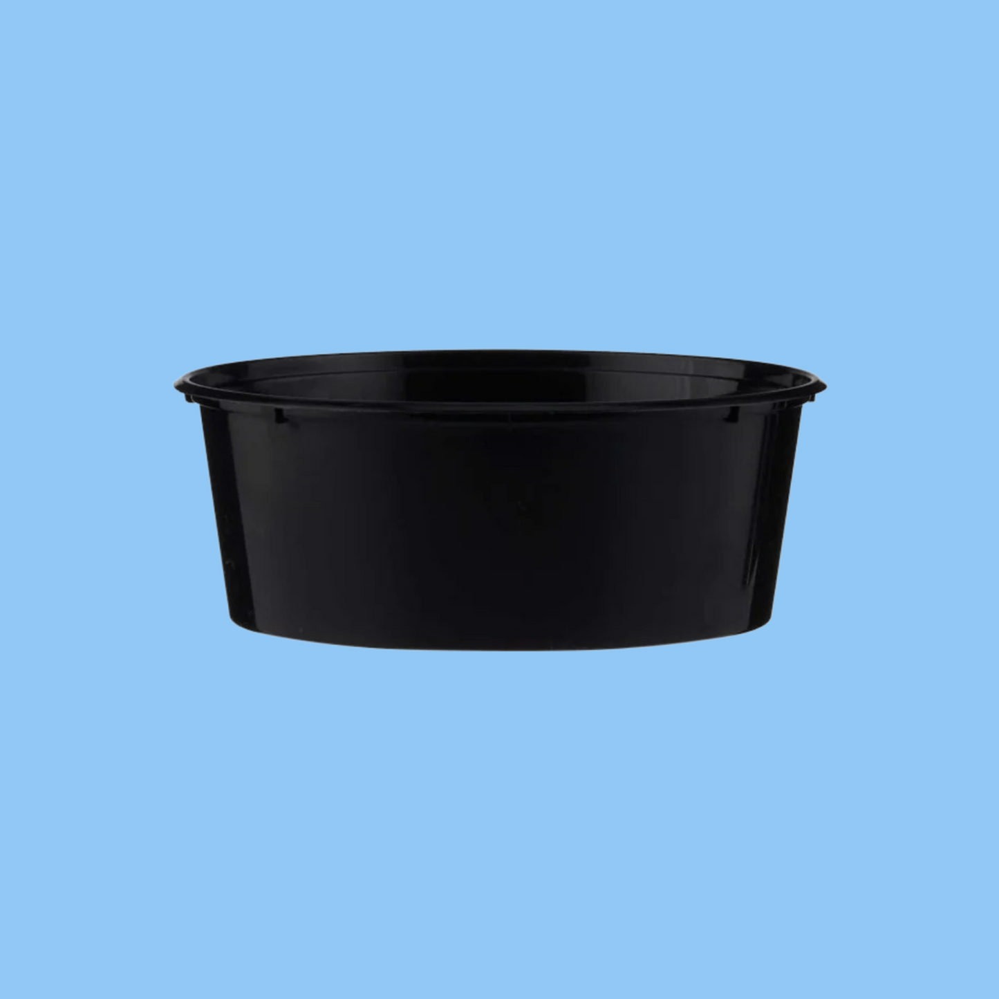 Heena's Haven Black Round Microwavable Container - Heena's Haven