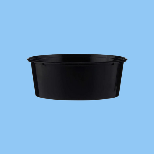 Heena's Haven Black Round Microwavable Container - Heena's Haven