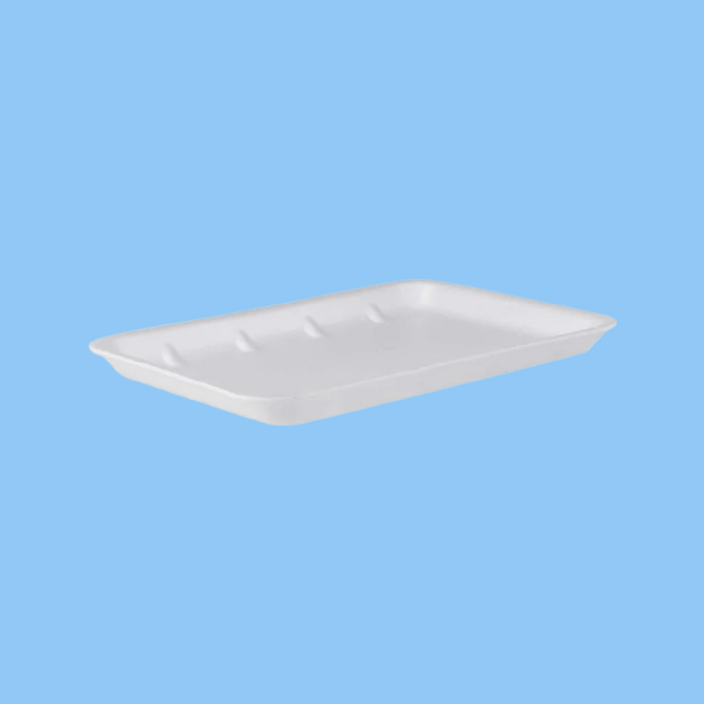 Heena's Haven Rectangle Foam Tray 26.2 X 18.5 X 2.2 cm 250 Pieces - Heena's Haven
