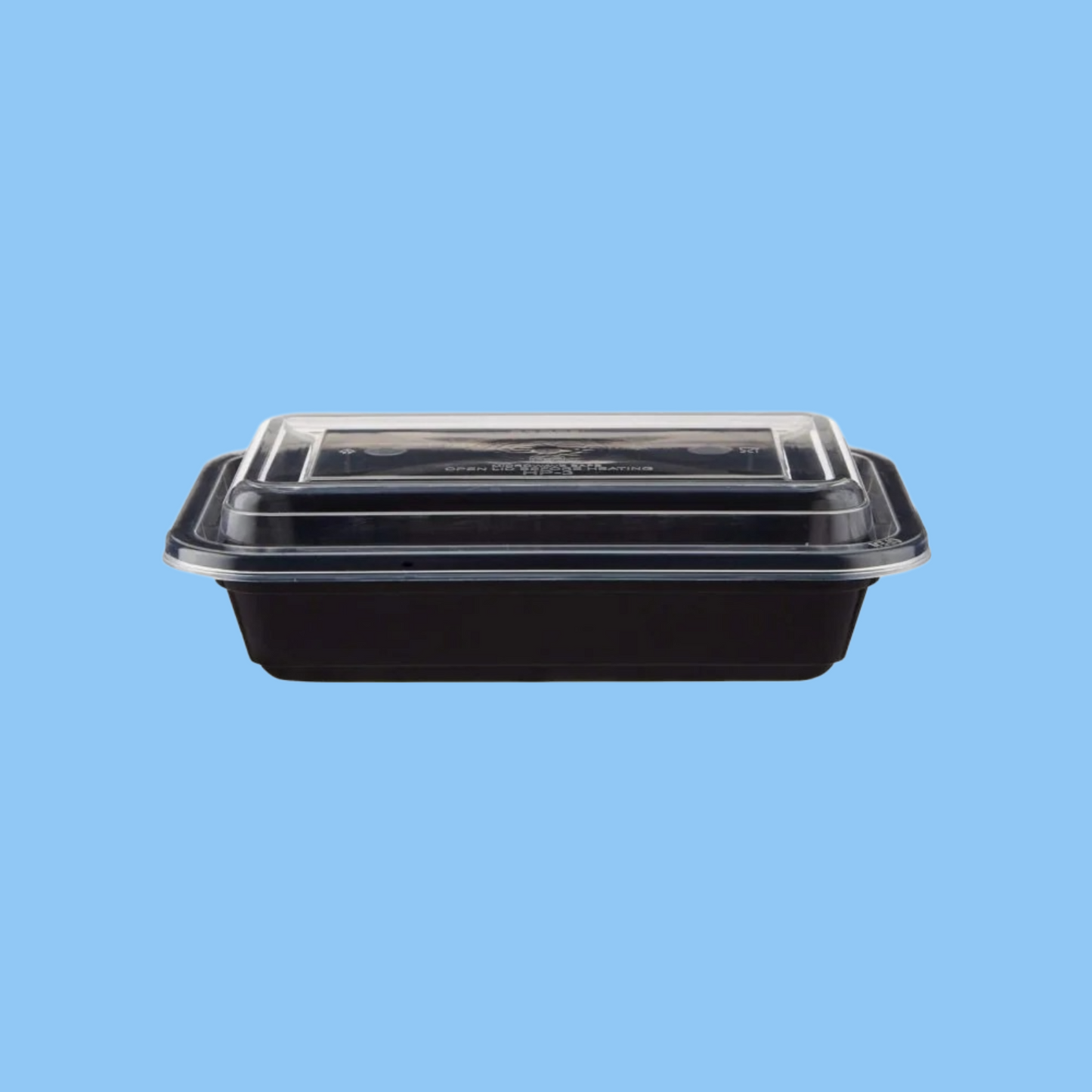 Heena's Haven Black Base Rectangular Container 300 Pieces - Heena's Haven
