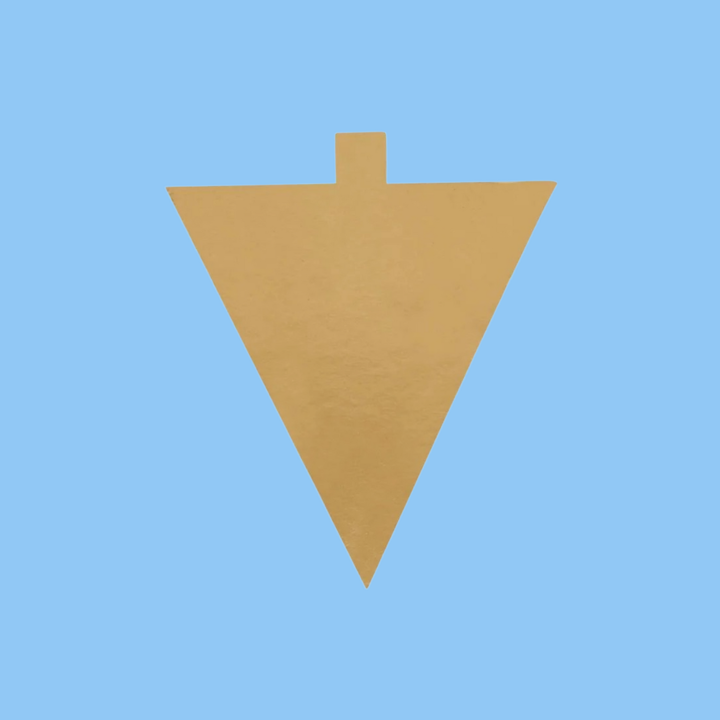 Heena's Haven Triangle Gold Single Cake Piece Board 100 Pieces - Heena's Haven