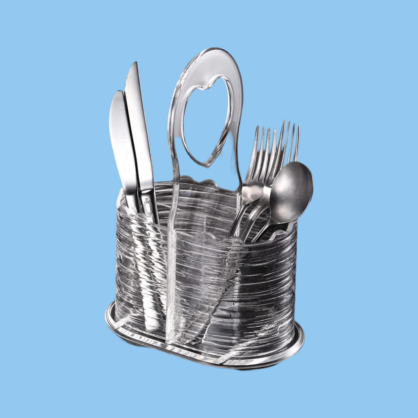 Heena's Haven Cutlery Holder Bark Design - Heena's Haven