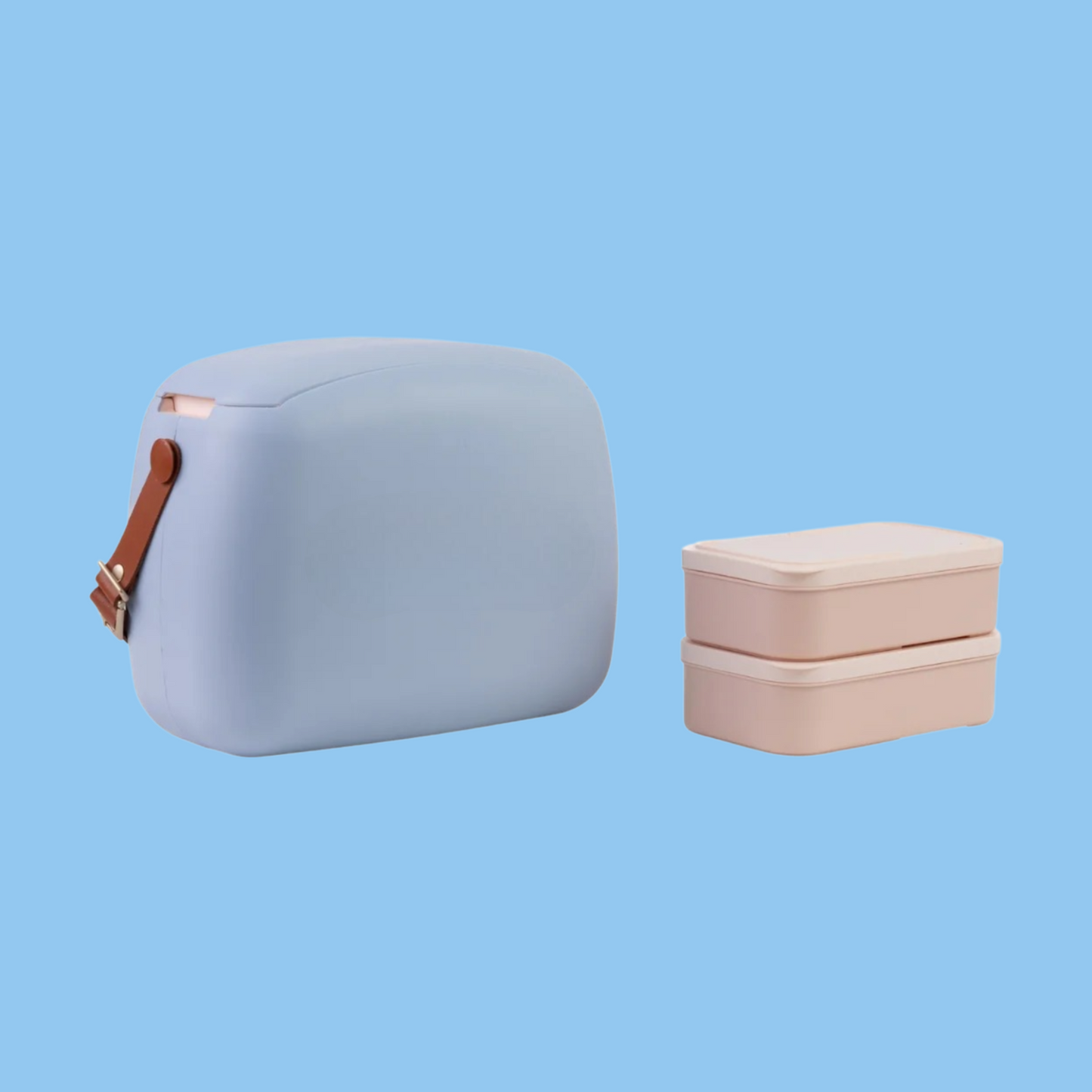Heena's Haven 6L Urban Cooler Bag with 2 Containers Bruma Gold - Heena's Haven